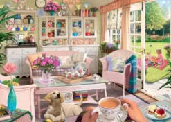 Ravensburger Puslespil - The Tea Shed - 1000 Brikker