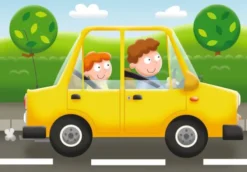 Ravensburger Puslespil - Travel Far - My First Puzzles - 4 Stk