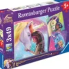 Ravensburger Puslespil - 3X49 Brikker - Enhjørning Akademi