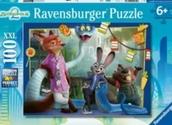 Ravensburger Puslespil - Zootropolis 2 - 100 Xxl Brikker