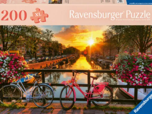 Ravensburger - Sunset In Amsterdam Puslespil - 200 Xl Brikker