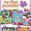 Ravensburger - Sweet Dinos My First Puzzles - 2+4+6+8 Brikker
