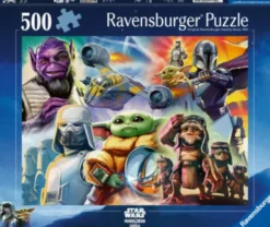 Ravensburger - The Mandalorian And Grogu Puzzle - 500 Brikker