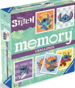 Ravensburger - Vendespil - Disney Stitch Memory - 64 Kort