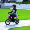 Razor - Mx125 Dirt Rocket Motorcrosser Til Børn - Pink Sort
