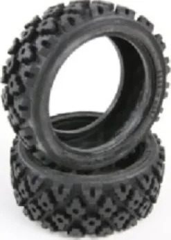 Rc Rally Block Tire Set - 50476 - Tamiya