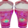 Real Uniq - Beauty Sko Med Lysende Hæle - Pink, Purple Or Blue - 18.5 CM Length, 5 CM Heel Height, 6.5 CM Width