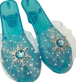 Real Uniq - Beauty Sko Med Lysende Hæle - Pink, Purple Or Blue - 18.5 CM Length, 5 CM Heel Height, 6.5 CM Width