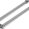Rear Drive Shafts - Steel/2Pcs - 540240 - Blackzon