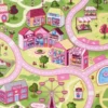 Rebel - Legetæppe - Pink Tivoli - 95 X 133 CM