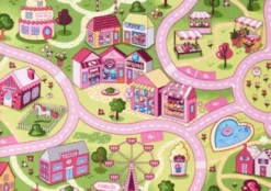 Rebel - Legetæppe - Pink Tivoli - 95 X 133 CM