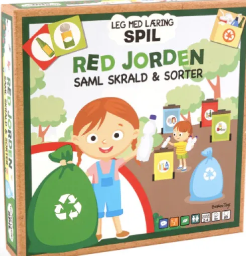 Red Jorden Spil - Saml Skrald Og Sorter - Barbo Toys