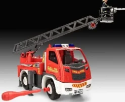 Revell First Construction - Brandbil Med Stige - 1:20