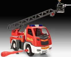 Revell First Construction - Brandbil Med Stige - 1:20
