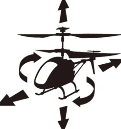 Revolt S100 Mini Helicopter Blue - 51402