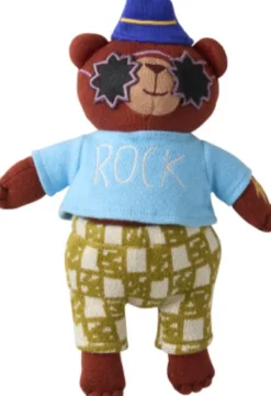 Rice - Kids Knitted Soft Toy In Bear Shape - Freddy - Kitoy-Bear