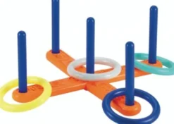 Ringspil I Plastik Med 4 Ringe