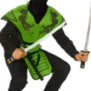 Rio Ninjadragt I 140 CM - Rød