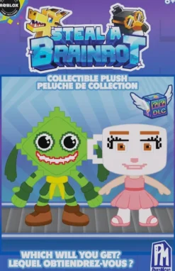 Roblox - Bamse Steal A Brainrot 4 Mystery Collectible Plush Blind Box - Assorted Wave 1 Cdu