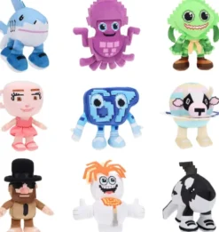 Roblox - Bamse Steal A Brainrot 4 Mystery Collectible Plush Blind Box - Assorted Wave 1 Cdu