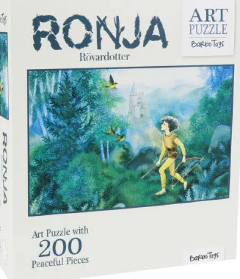 Ronja Røverdatter - Art Puslespil - 200 Brikker