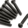 Round-Headed Screw 2.3×12Pbho - 534749 - Blackzon