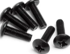 Round Head Screw M3X10Mm - 6Pcs - Mv22057 - Maverick Rc