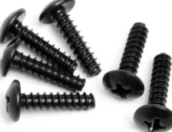 Round Head Screw M3X12Mm - 6Pcs - Mv22048 - Maverick Rc
