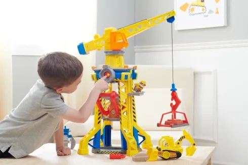 Rubble & Crew - Bark Yard Crane Tower Playset - 6067494