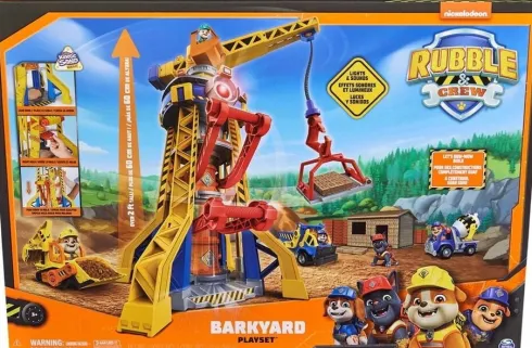 Rubble & Crew - Bark Yard Crane Tower Playset - 6067494