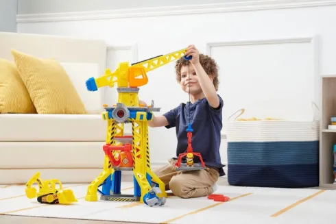 Rubble & Crew - Bark Yard Crane Tower Playset - 6067494