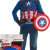 Rubies - Captain American Kostume Sæt - 104 -116 CM