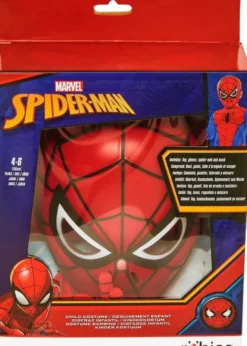 Rubies - Spiderman Kostume Sæt - 110 - 116 CM