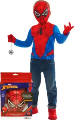 Rubies - Spiderman Kostume Sæt - 110 - 116 CM