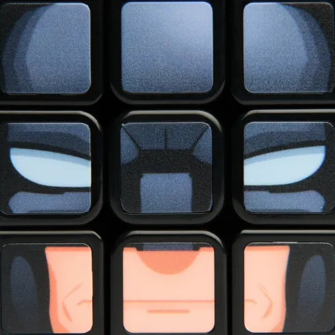 Rubiks Cubers 3X3 - Batman