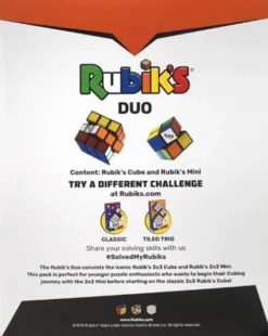 Rubik's - Duo Cube Sæt - 3X3 Og 2X2 Officielle Terninger