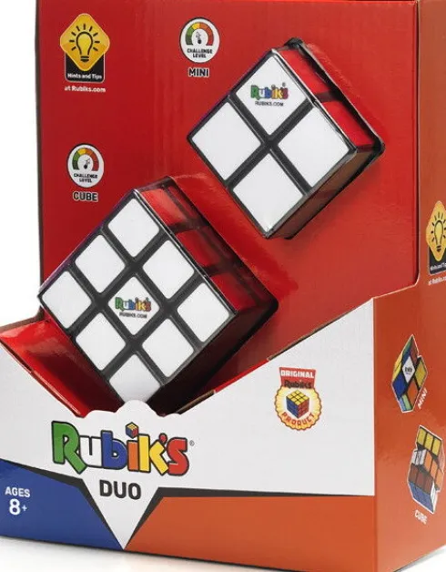 Rubik's - Duo Cube Sæt - 3X3 Og 2X2 Officielle Terninger