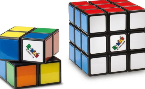Rubik's - Duo Cube Sæt - 3X3 Og 2X2 Officielle Terninger