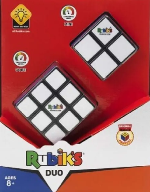 Rubik's - Duo Cube Sæt - 3X3 Og 2X2 Officielle Terninger