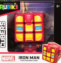 Rubiks - Iron Man Rubik's Cube - 3X3 Terning - Marvel - Officiel