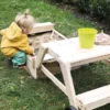 Sandkasse Med Bænk Og Bord - Træ - Small Foot