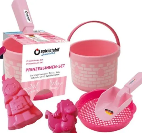 Sandlegetøj - Prinsesse - 5 Dele