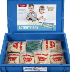Sandy Clay I Aktivitetskasse - 40X60 CM - Natur - 6 KG