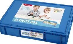 Sandy Clay I Aktivitetskasse - 40X60 CM - Natur - 6 KG