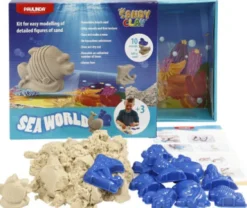Sandy Clay - Sea World Modellervoks Legesæt - Natur