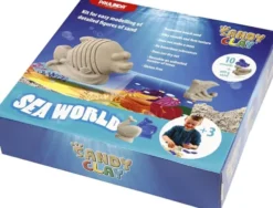 Sandy Clay - Sea World Modellervoks Legesæt - Natur
