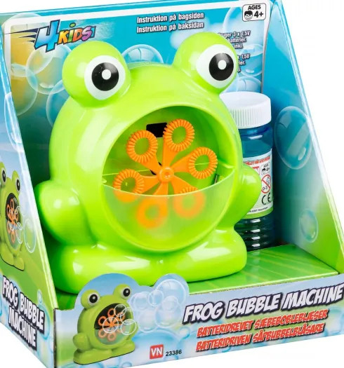 Sæbeboblemaskine Til Børn - Frø - 4-Kids