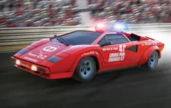 Scalextric Bil - Lamborghini Countach - Gp Safety Car - C4329