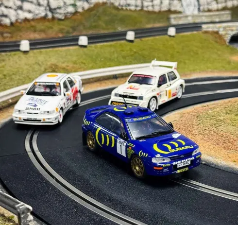 Scalextric C4612A - Colin Mcrae Triple Pack - 3 Biler