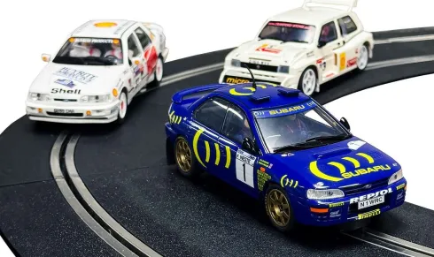 Scalextric C4612A - Colin Mcrae Triple Pack - 3 Biler